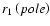 $ r_1 \left( pole \right)$