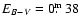 $E_{B-V} = 0\hbox{$.\!\!^{\rm m}$ }38$