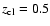 $z_{\rm cl}=0.5$
