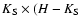 $K_{\rm S}\times (H-K_{\rm S}$
