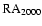 ${\rm RA}_{2000}$