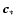 $\vec{c}_*$