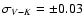 $\sigma_{V-K}=\pm0.03$