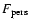 $F_{\rm pers}$
