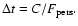 $
\Delta t=C/F_{\rm pers}.
$