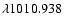 $\lambda 1010.938$