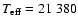 $T_{\rm eff}=21~380$