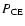 $P_{{\rm CE}}$
