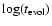 $\log(t_{{\rm evol}})$