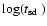 $\log(\mbox{$t_{\rm sd}$ })$