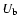 $U_{\rm {b}}$