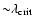 ${\sim} \lambda_{\rm crit}$