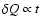 $\delta Q \propto t$