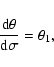 \begin{displaymath}\frac{{\rm d}\theta}{{\rm d}\sigma} = \theta_1,
\end{displaymath}
