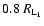 $0.8~R_{\rm L_1}$