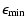 $\displaystyle \epsilon_{\rm min}$