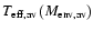 $T_{\rm eff, av}\left(M_{\rm env, av}\right)$