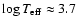 $\log T_{\rm eff} \approx 3.7$