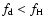 $f_{\rm d}<f_{\rm H}$