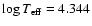 $\log T_{\rm eff}=4.344$