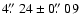 $4\hbox{$.\!\!^{\prime\prime}$ }24 \pm 0\hbox{$.\!\!^{\prime\prime}$ }09$