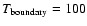 $T_{\rm {boundary}} = 100$