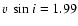 $v~\sin{i}=1.99$