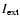 $I_{\rm ext}$