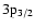 $\rm 3p_{3/2}$
