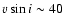 $v \sin i \sim 40$