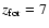 $z_{\rm for}=7$
