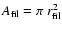 $A_{\rm fil}=\pi~r_{\rm fil}^2$