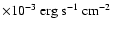 $\times10^{-3}~{\rm {erg~s^{-1}~
cm^{-2}}}$