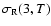 $\sigma_{{\rm R}}
(3,T)$