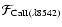 ${\cal F}_{\rm
CaII(\lambda 8542)}$