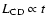 $L_{\rm CD} \propto t$