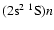 $(2{\rm s}^2~^1{\rm S})n$