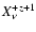 $X^{+z+1}_{\nu}$