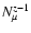 $N^{z-1}_{\mu}$