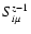 $S^{z-1}_{i\mu}$