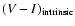 $(V-I)_{\rm intrinsic}$