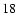${\rm 18}$
