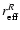 $r_{\rm eff}^R$