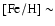$\rm [Fe/H] \sim$