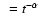 $~=t^{-\alpha}$
