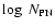 $\log~N_{\rm PN}$
