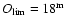 $O_{\rm lim} = 18^{\rm m}$
