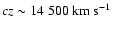 $cz \sim 14~500~{\rm km~s^{-1}}$