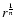 $r^{1 \over n}$