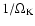 $1/\Omega_{\rm {K}}$